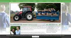 Desktop Screenshot of oldmacdonaldsdaynursery.co.uk