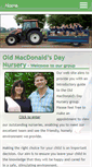 Mobile Screenshot of oldmacdonaldsdaynursery.co.uk